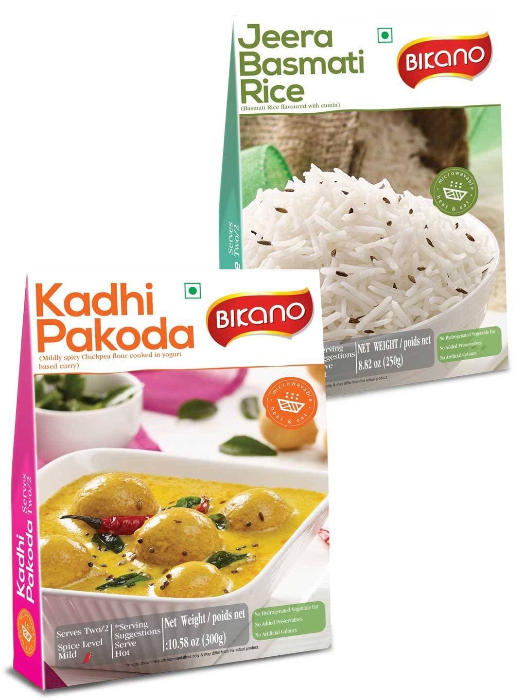 Bikano Kadi Pakoda and Jeera rice | Grocsy
