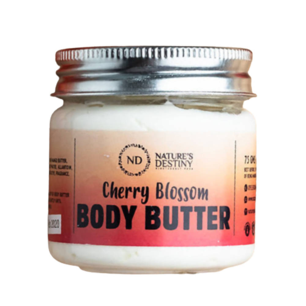 Nature's Destiny Cherry Blossom Body Butter | Grocsy