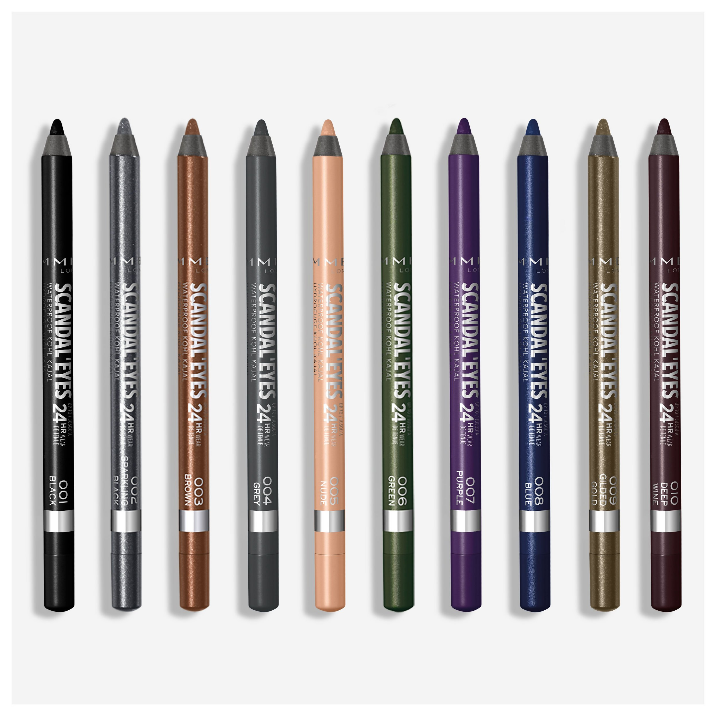 Rimmel London Scandaleyes Waterproof Kohl Kajal Liner - Black | Grocsy