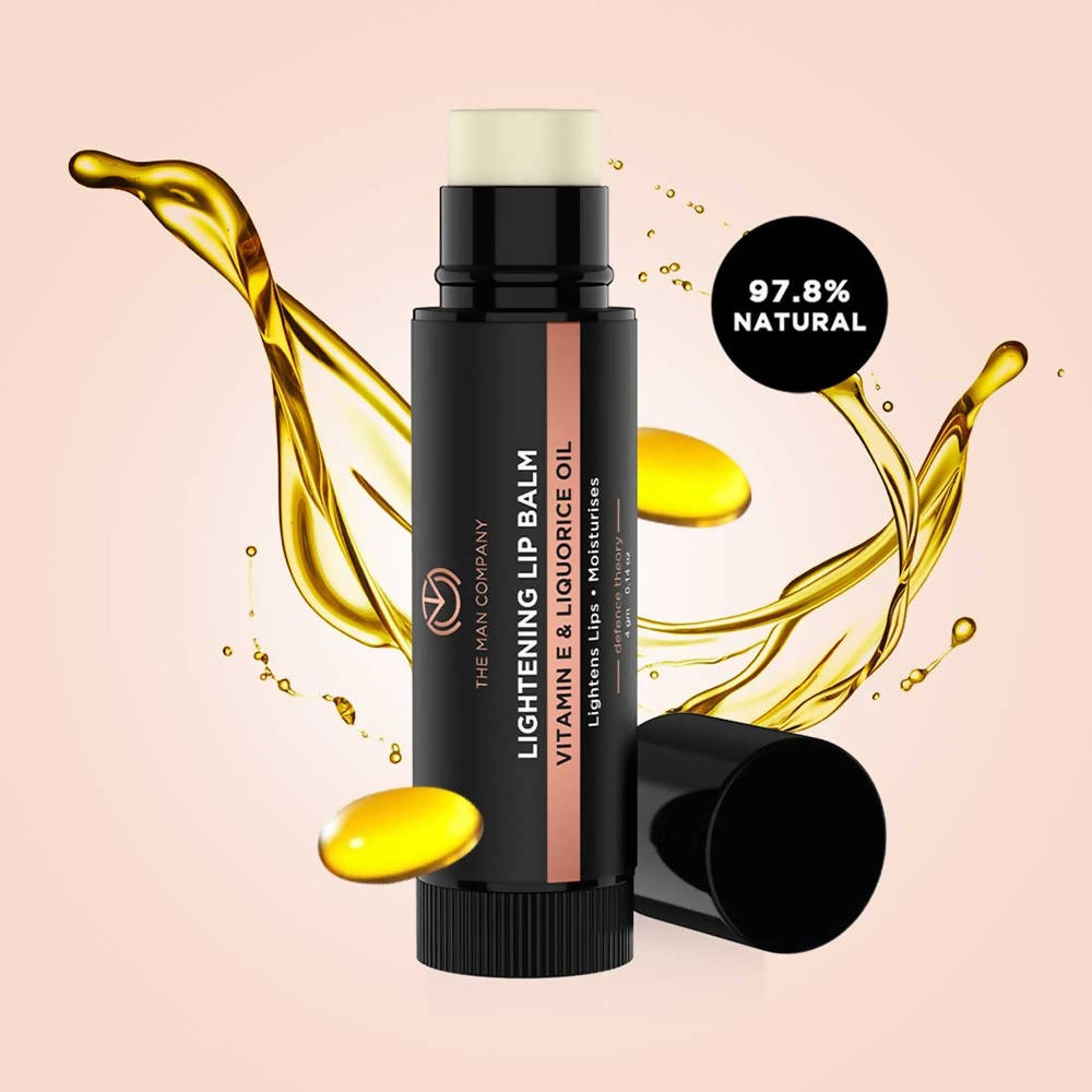 The Man Company Lightening Lip Balm | Grocsy