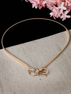 NVR Women Circular Gold-Polished Stretchable Metal Belt | Grocsy