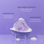 Truth & Hair Hydro Nourish Shampoo For Straight Hair With Sweet Almond Oil | Grocsy