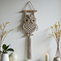 Sun Mun Decors Premium Macrame Owl | Grocsy