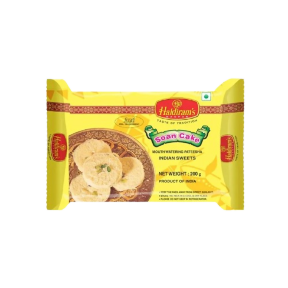Haldiram's Soan Cake - Elaichi Flavour | Grocsy