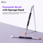 Gleva Concealer Brush Under Eye Mini Dual | Grocsy