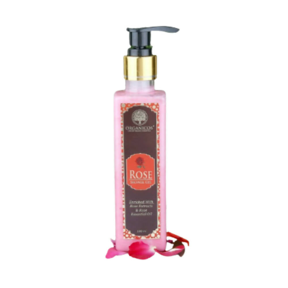 Organicos Rose Shower Gel | Grocsy