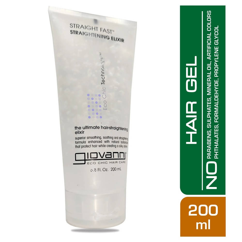 Giovanni Organic Straight Fast Straightening Elixir Hair Gel | Grocsy
