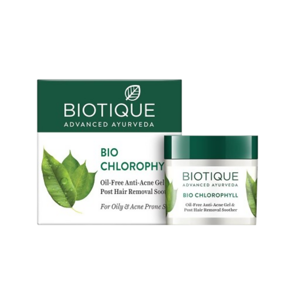 Biotique Bio Chlorophyll Oil Free Anti-Acne Gel | Grocsy