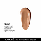 Lakme 9To5 Weightless Mousse Foundation - Walnut | Grocsy
