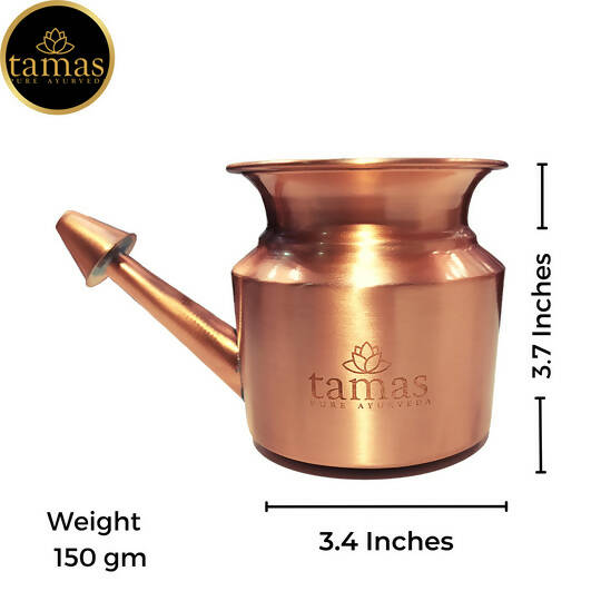 Tamas Copper Jal Neti Pot | Grocsy