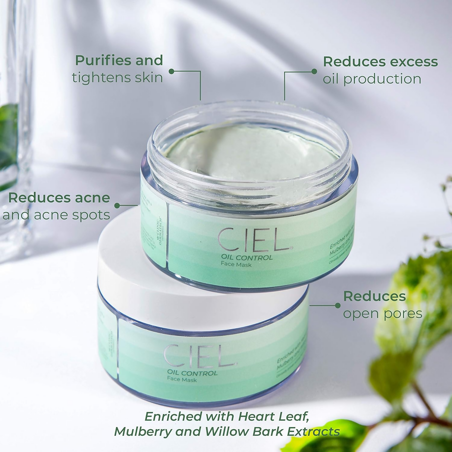 Ciel Oil Control Face Mask For Glowing Skin | Grocsy