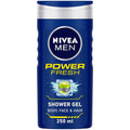 Nivea Men Power Fresh Shower Gel | Grocsy