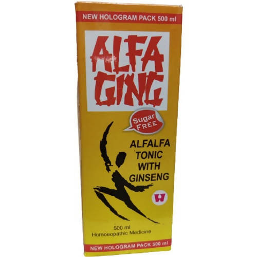 Dr. Wellmans Homeopathy Alfa Ging Alfalfa Tonic With Ginseng Sugar Free | Grocsy