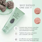 The Face Shop Jeju Volcanic Lava Scrub Foam - Korean Skincare | Grocsy