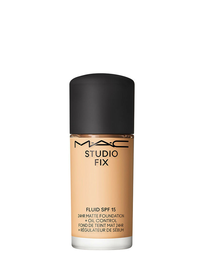 MAC Studio Fix Fluid SPF 15 Mini Soft Matte Foundation With Hyaluronic Acid - NC15 | Grocsy