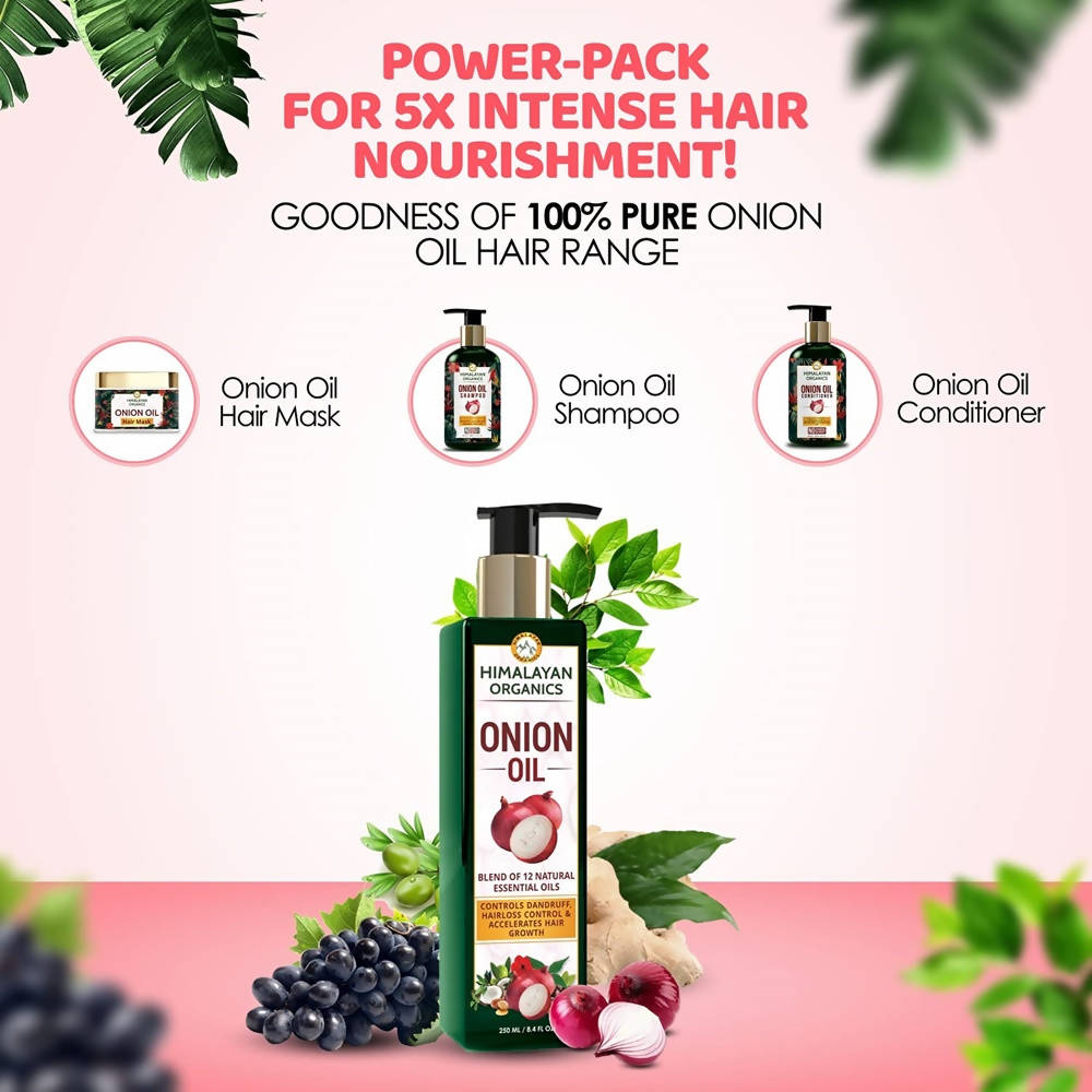 Himalayan Organics Onion Oil | Grocsy
