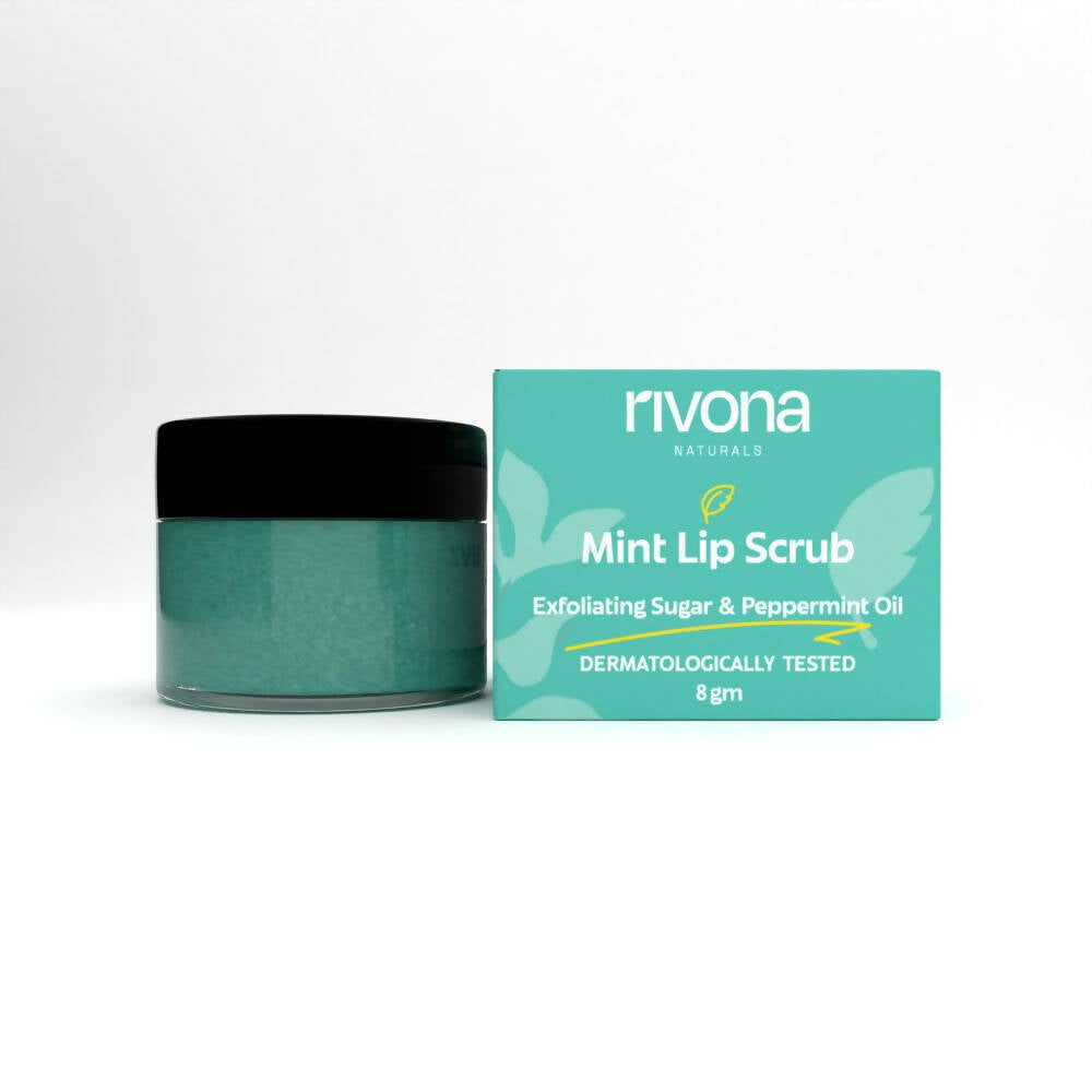 Rivona Naturals Mint Lip Scrub | Grocsy