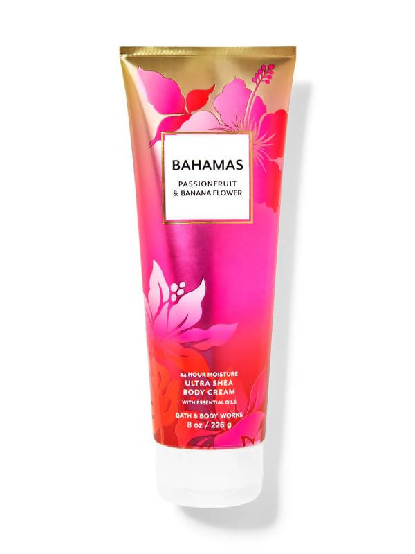 Bath & Body Works Bahamas Passionfruit & Banana Flower Body Cream | Grocsy