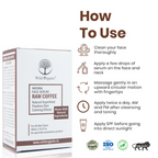 Wild Organic Natural Face Serum Raw Coffee | Grocsy
