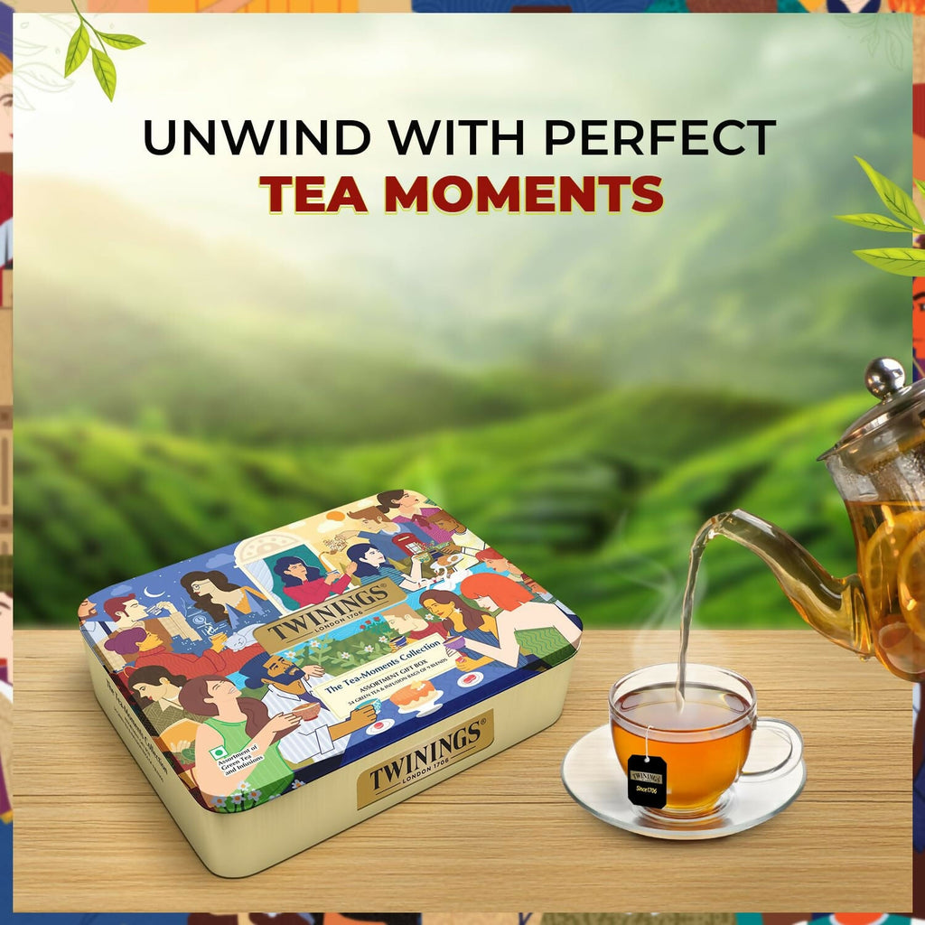 Twinings The Tea Moment Collection Assortment Tea Gift Set | Grocsy