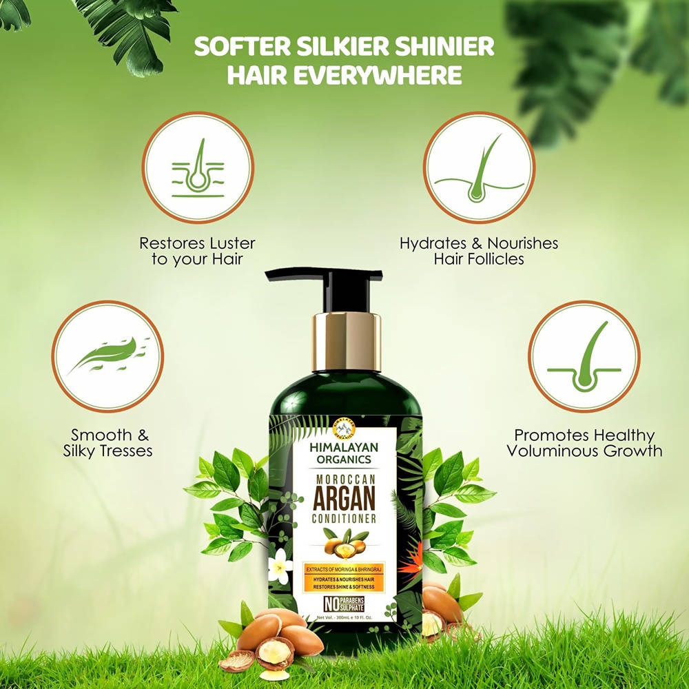 Himalayan Organics Moroccan Argan Conditioner | Grocsy