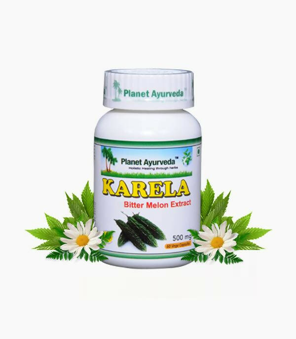 Planet Ayurveda Karela Capsules | Grocsy
