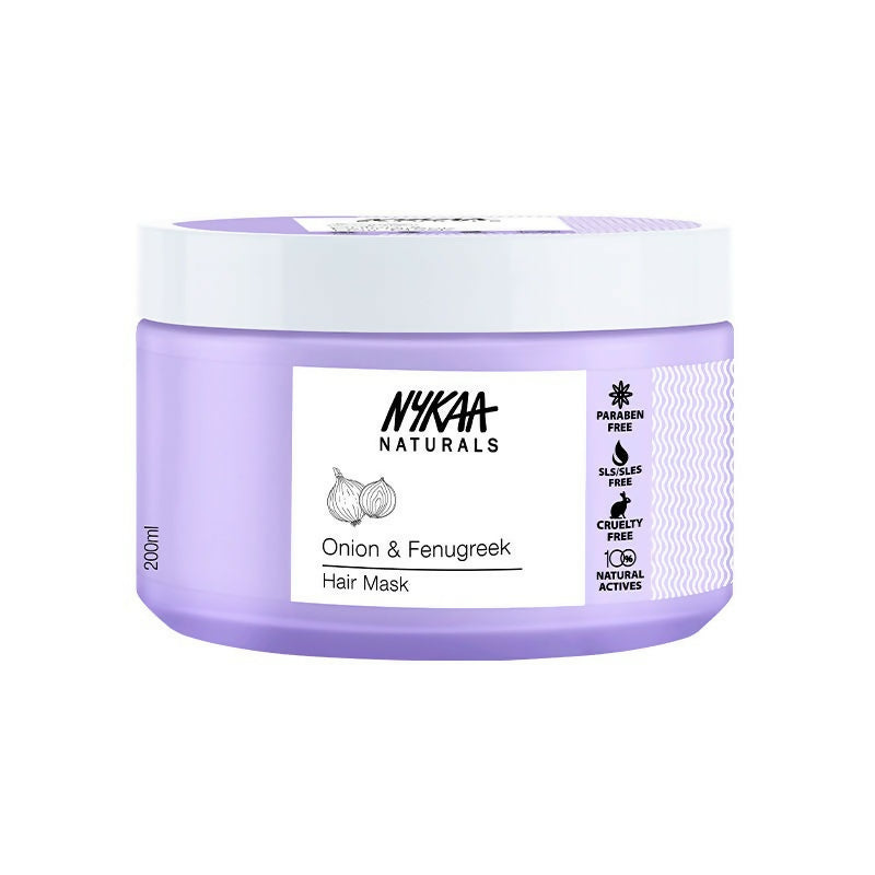 Nykaa Naturals Anti-Dandruff & Hair Growth Shampoo, Conditioner & Hair Mask Combo | Grocsy