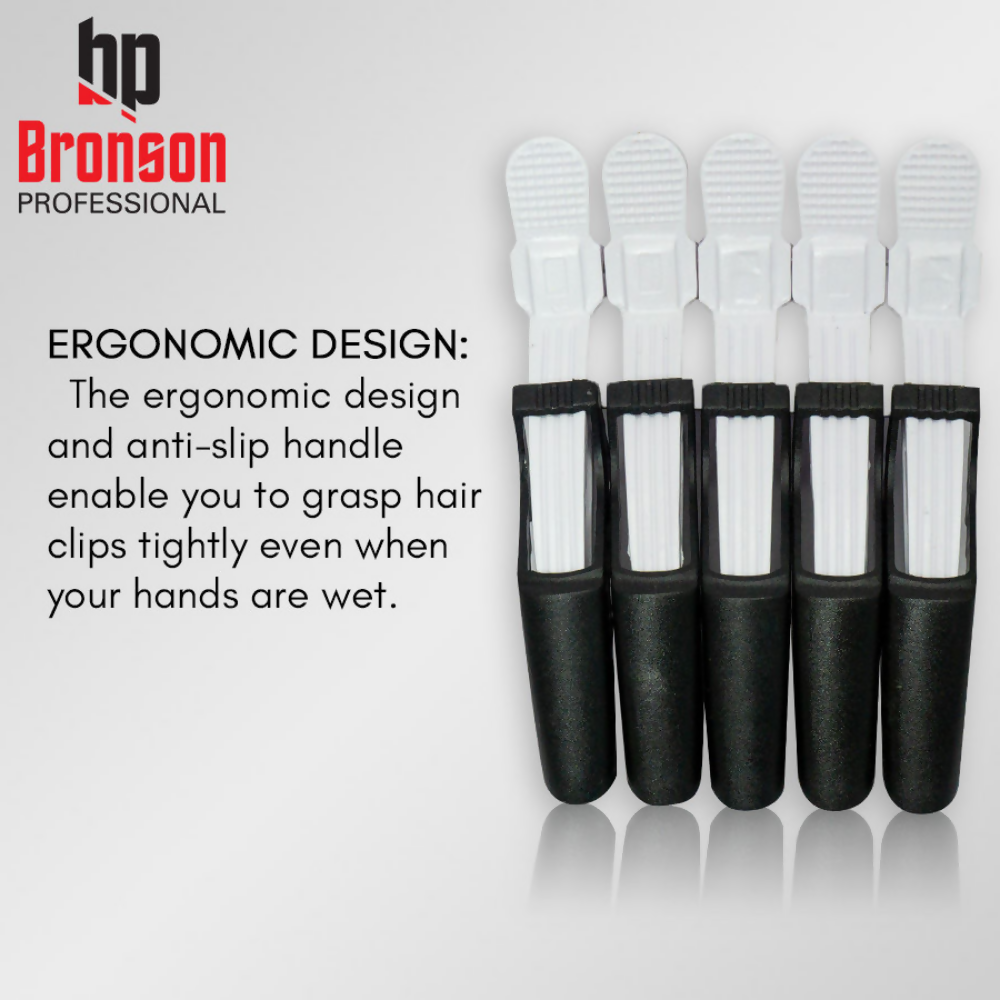 Bronson Professional Crocodile Hair Clips | Grocsy