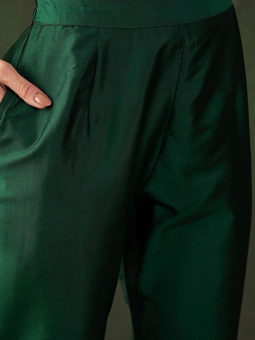 Sangria Woven Design Kurta & Trouser With Dupatta | Grocsy