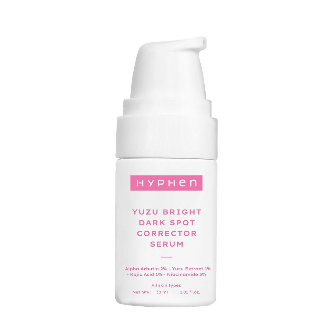 Hyphen By Kriti Sanon Yuzu Bright Dark Spot Corrector Serum, Reduces Hyperpigmentation, Melasma & Dark Spots & Stubborn Scars | Grocsy