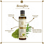 Khadi Natural Henna & Rosemary Herbal Hair Oil | Grocsy