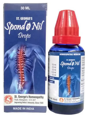 St. George's Homeopathy Spond Q Nil Drops | Grocsy