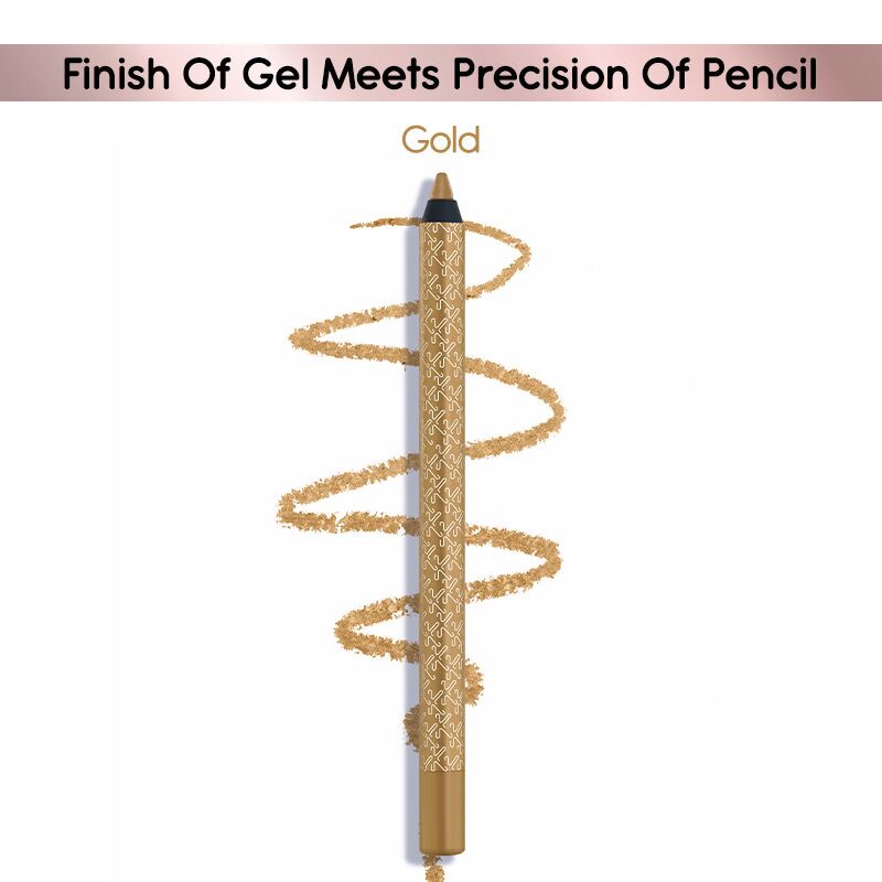 Kay Beauty By Katrina Kaif Gel Eye Pencil - Gold | Grocsy