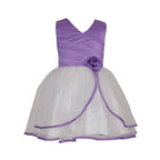 Asmaani Baby Girl Multi Color Satin Knee Length Frock (AS-DRESS-22027) | Grocsy