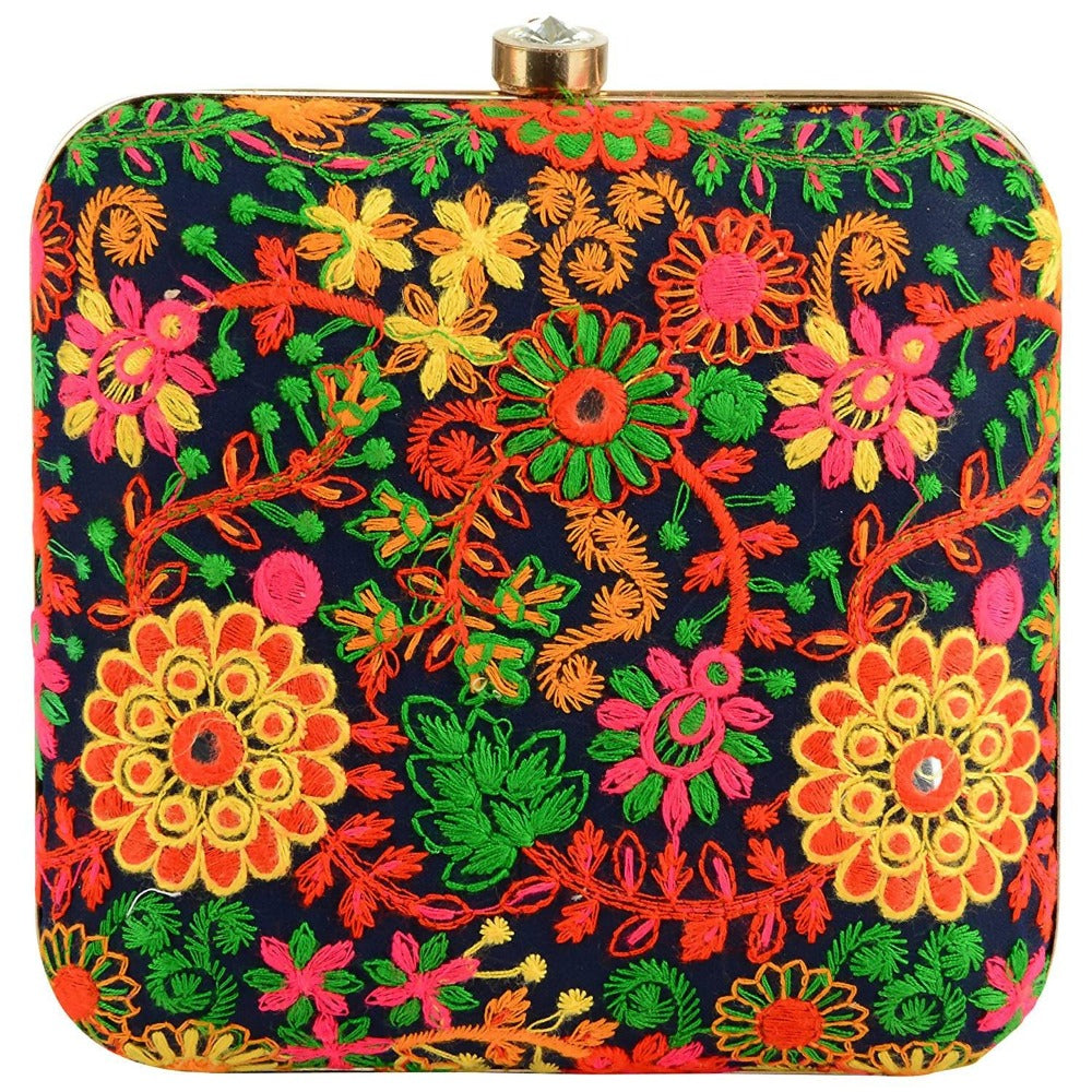 Jaishri Handicrafts Handcrafted Party Clutch - Party Clutch | Grocsy