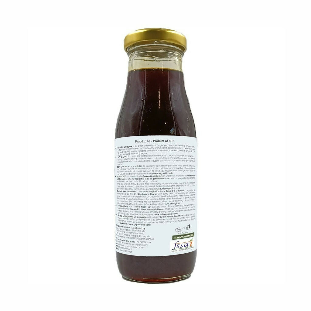 Gir So Good Natural Liquid Jaggery | Grocsy