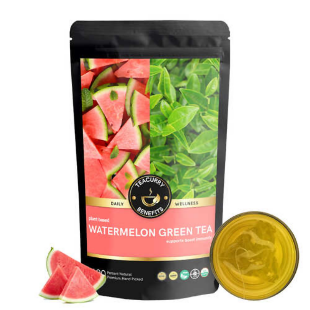 Teacurry Watermelon Green Loose Tea | Grocsy