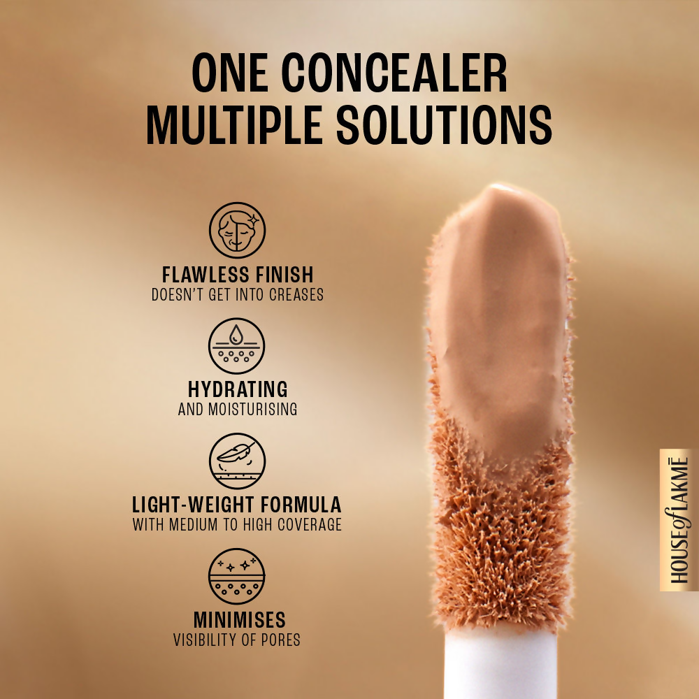 Lakme 9 To 5 Powerplay Priming Concealer Built In Primer - 20 Nude | Grocsy