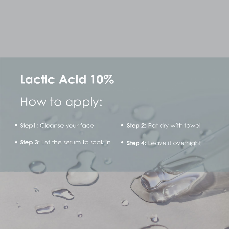 The Body Temple Lactic Acid 10% Face Serum | Grocsy