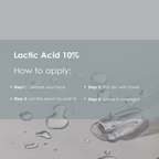 The Body Temple Lactic Acid 10% Face Serum | Grocsy
