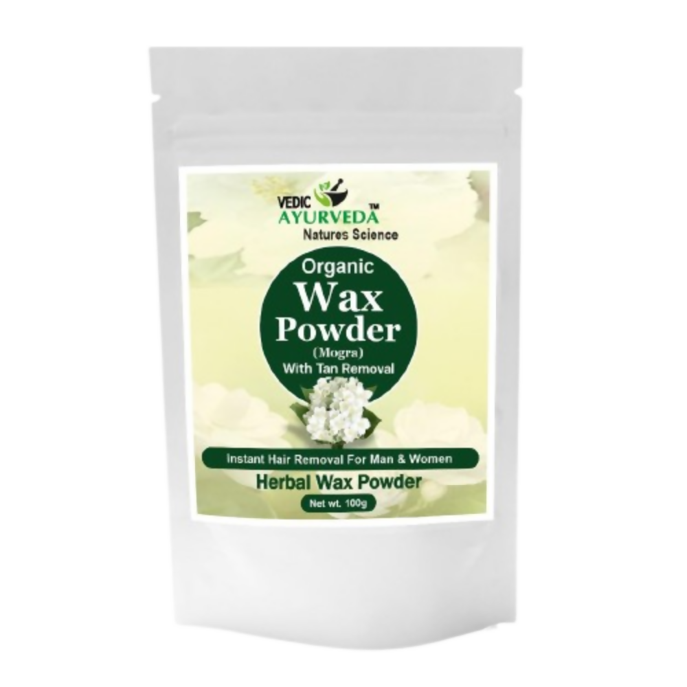 VedicAyurveda Herbal Wax Powder - Mogra | Grocsy