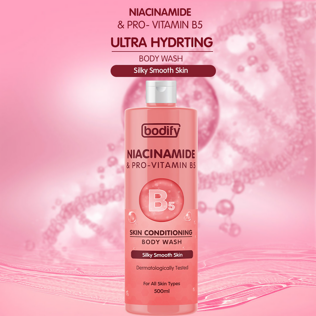 Bodify Niacinamide & Pro-Vitamin B5 Skin Conditioning Body Wash | Grocsy