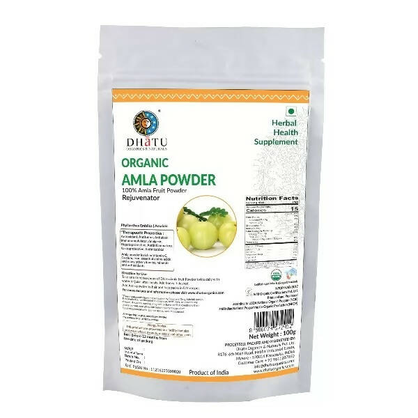Dhatu Organics & Naturals Amla Powder | Grocsy