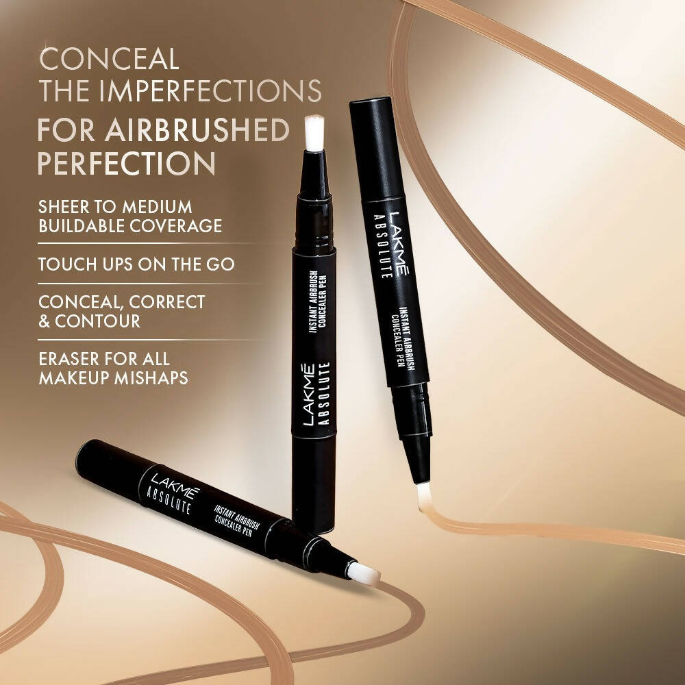 Lakme Absolute Instant Airbrush Concealer Pen - Ivory | Grocsy