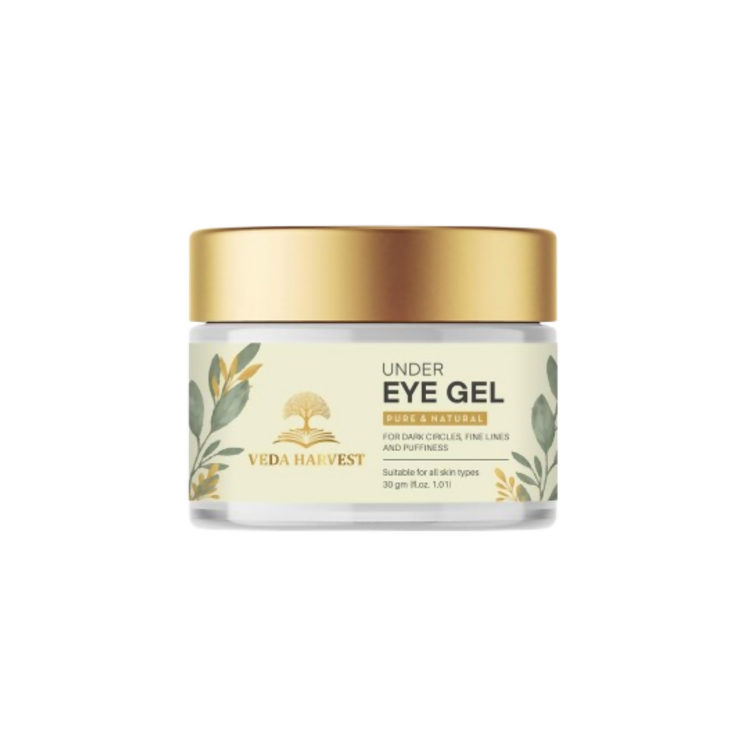 Veda Harvest Pure & Natural Under Eye Gel For All Skin Types | Grocsy