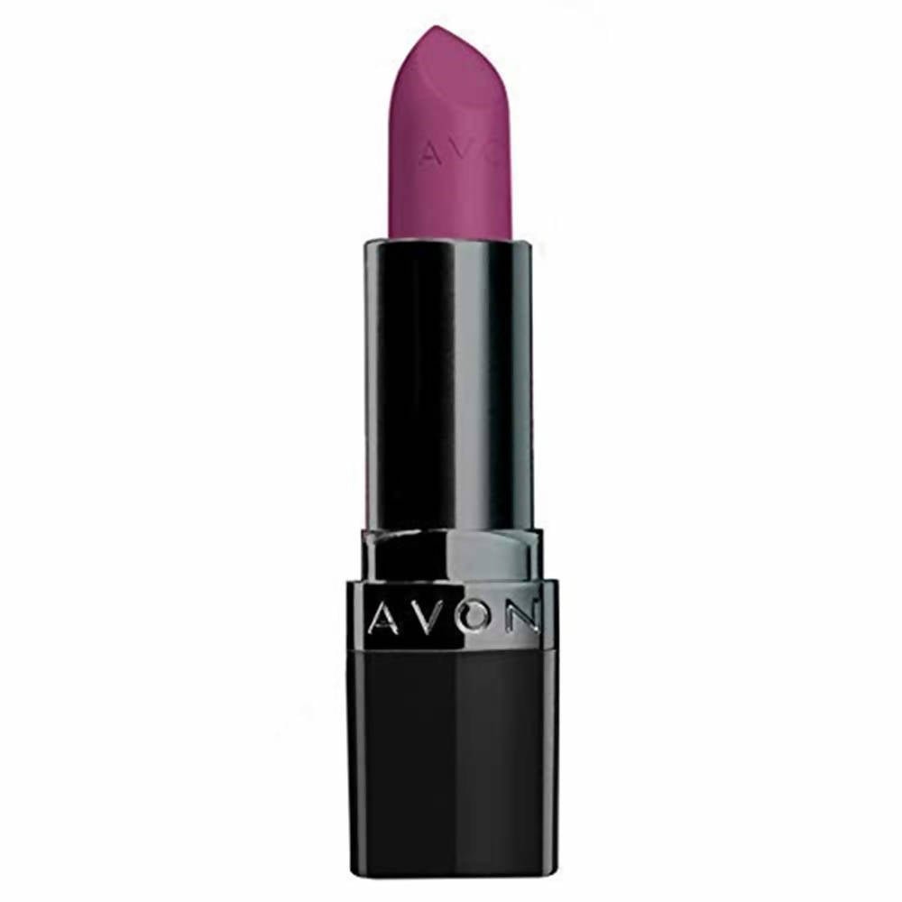 Avon True Color Perfectly Matte Lipstick - Hot Plum | Grocsy