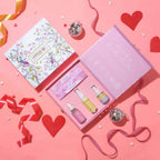 Natural Vibes Glow Getter Gift Set with Rose Quartz Face Roller | Grocsy