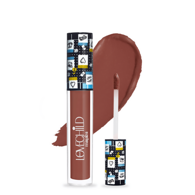 LoveChild By Masaba Gupta No Rules Transfer-proof Choco Plum Liquid Lipstick | Grocsy