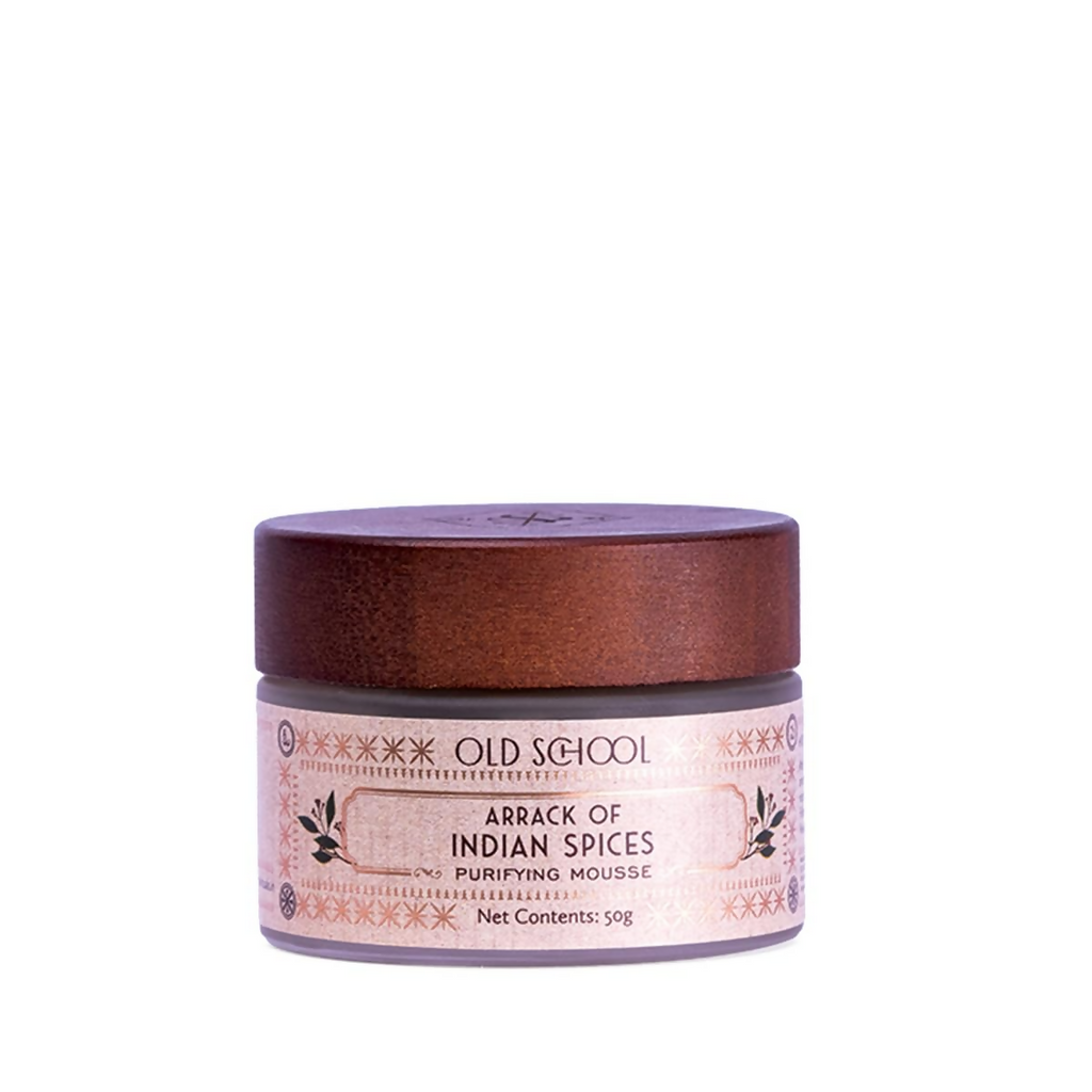 Old School Rituals Arrack of Indian Spices Purifying Mousse Natural Face Moisturizer | Grocsy