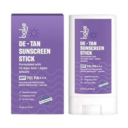 Bake De-Tan Sunscreen Stick Spf 70 Pa++++ | Grocsy